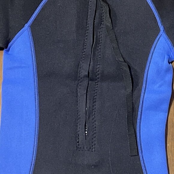 OMGear Wetsuit Kids 2mm 3mm Shorty Neoprene one Piece Short Sleeves Diving 6 - Picture 11 of 14